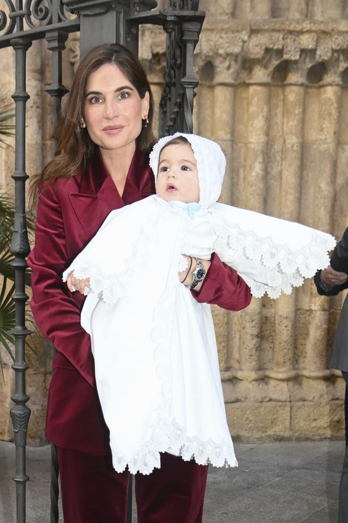 Lourdes Montes, con el protagonista del día, Nicolás Rivera Montes