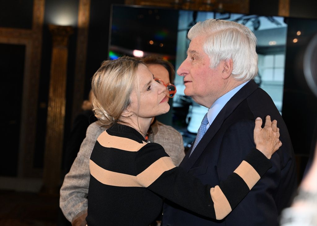 Eugenia con su hermano Carlos Fitz-James Stuart, duque de Alba