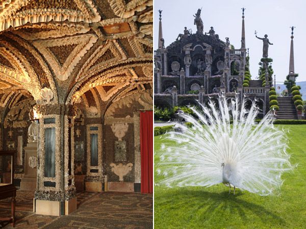 El jardín de los Pavos Reales de la Isla Bella se adornó con cascadas de rosas y hojas de magnolio para el enlace de Matilde Borromeo y el príncipe Antonius Von Fürstenberg 