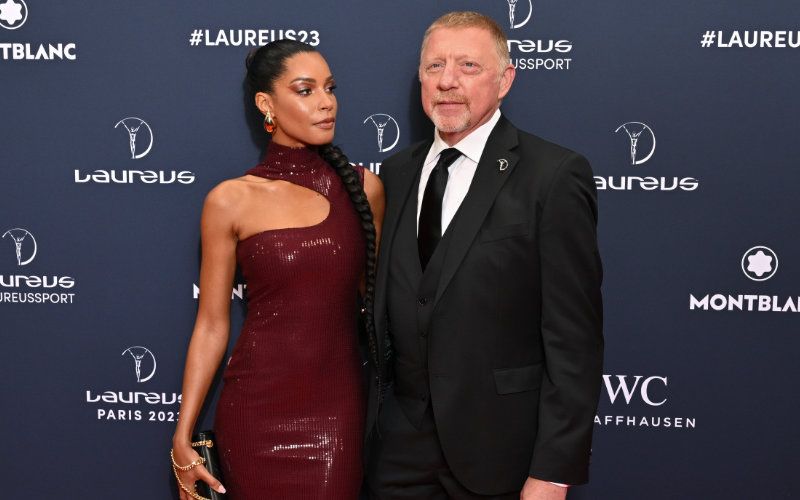 Boris Becker y su mujer 