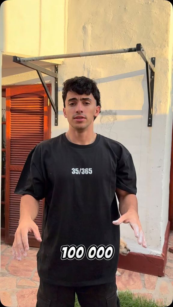 El grave accidente de Gero Arias, el 'influencer' del reto de las 366 dominadas