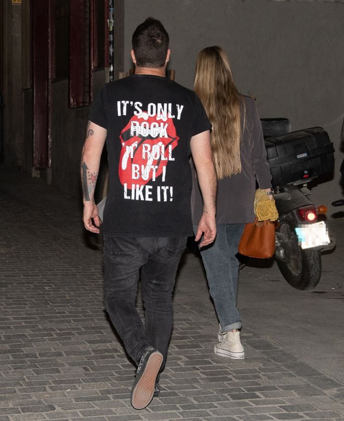 Dani Martín con su novia