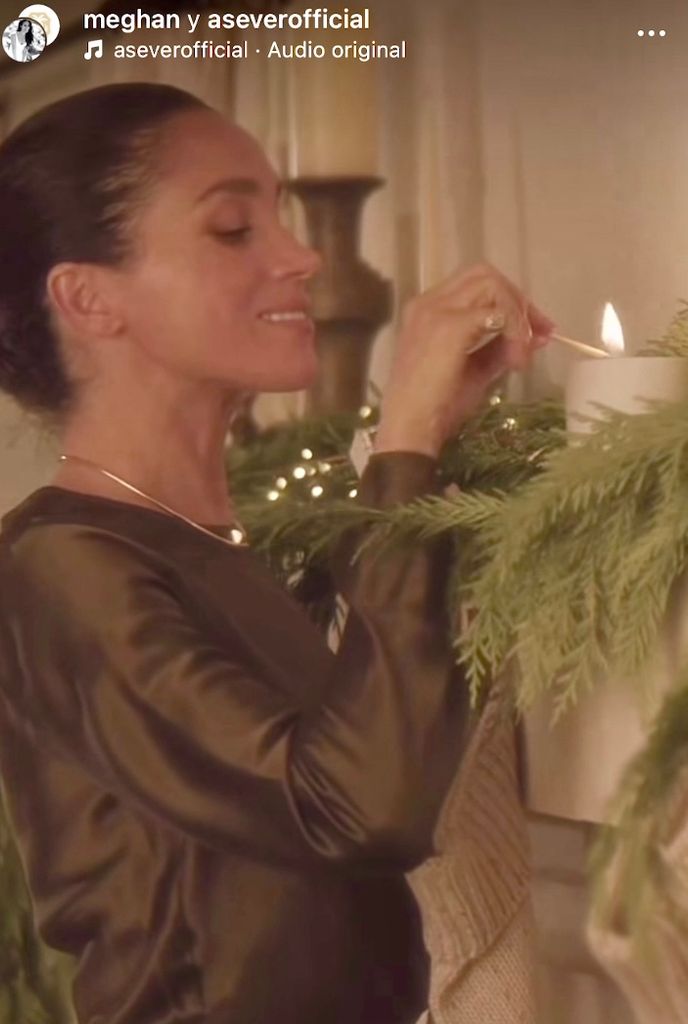 La duquesa de Sussex adornando su casa para la Navidad