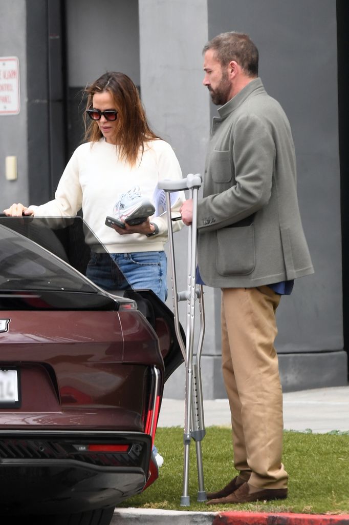Ben Affleck y Jennifer Garner se retiraron juntos del lugar, tal como llegaron.