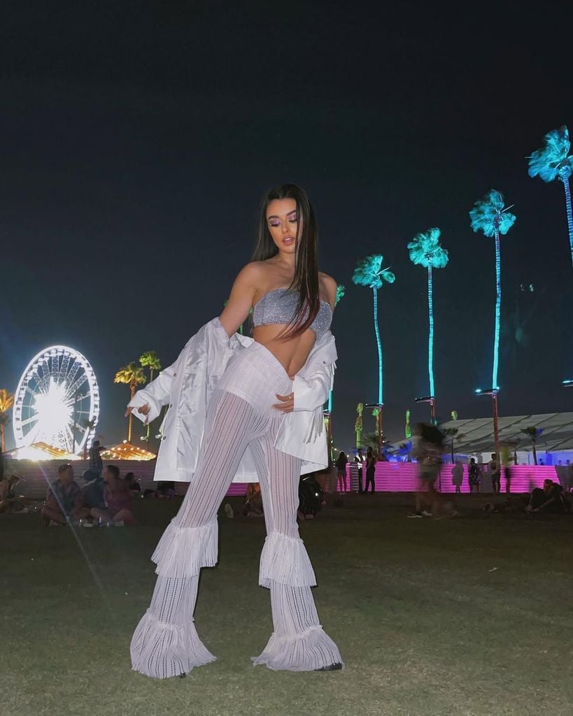 Marta Díaz en Coachella 