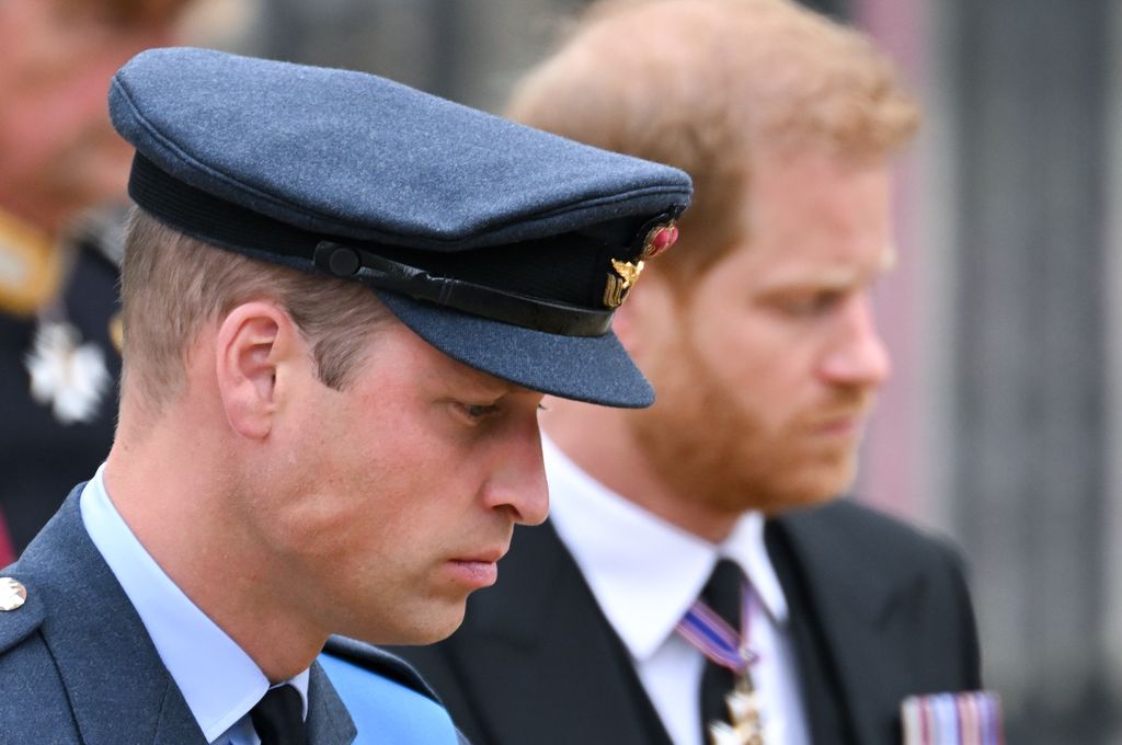 Príncipes Harry y Guillermo de Inglaterra