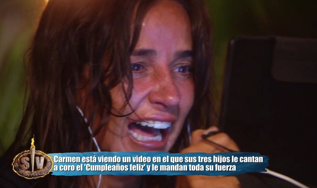 Carmen Alcayde en Supervivientes