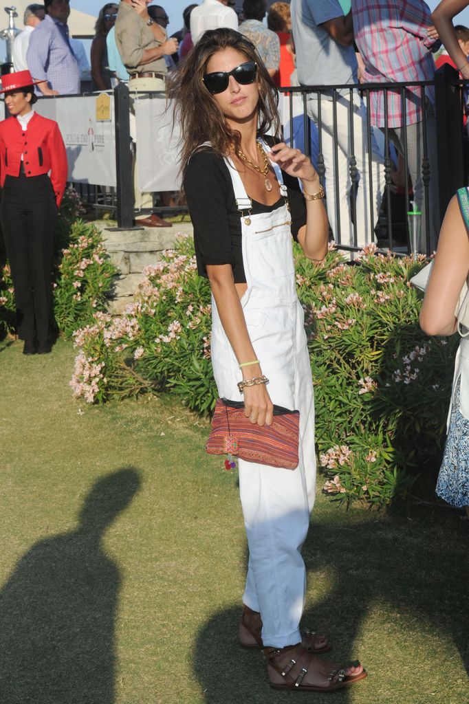 Inés Domecq en un torneo de polo en Sotogrande, 2014.