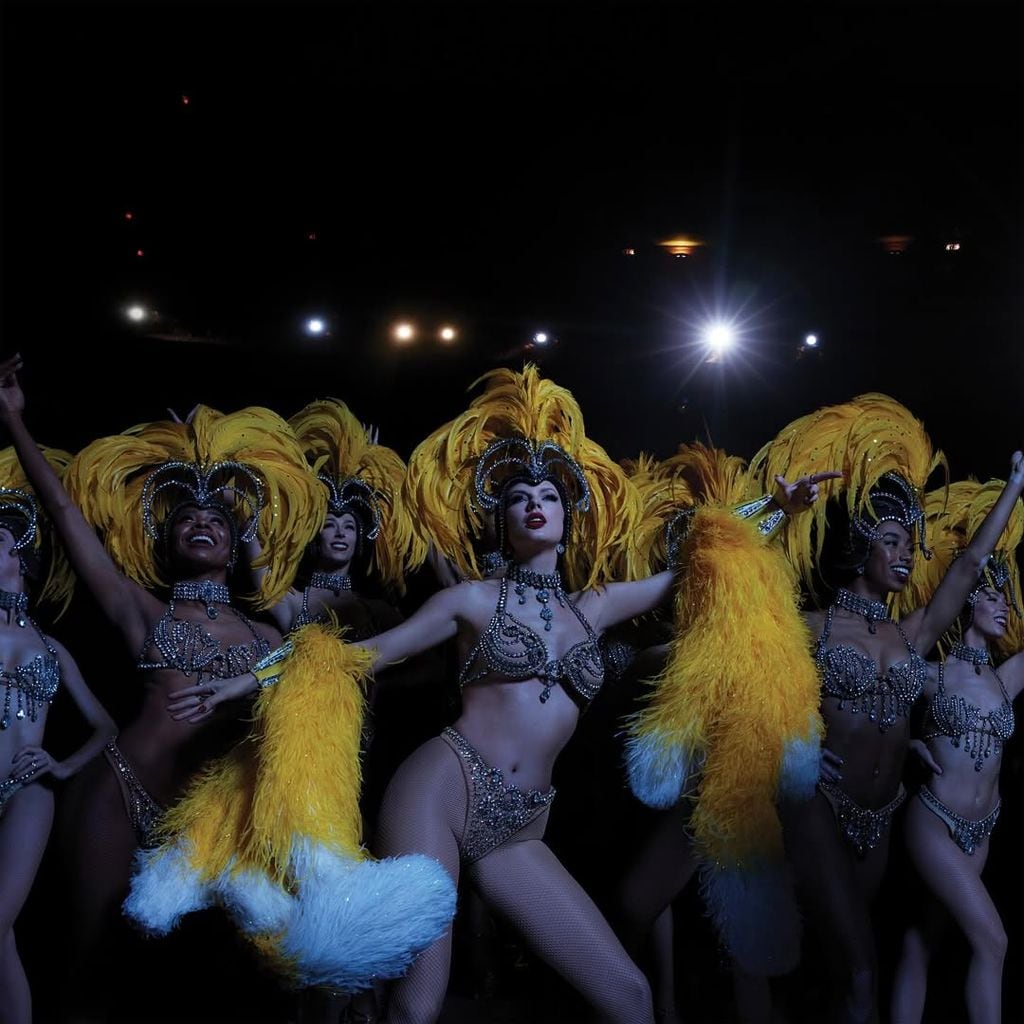 Taylor Swift, en una imagen de la promoción de 'The Life of a Showgirl'