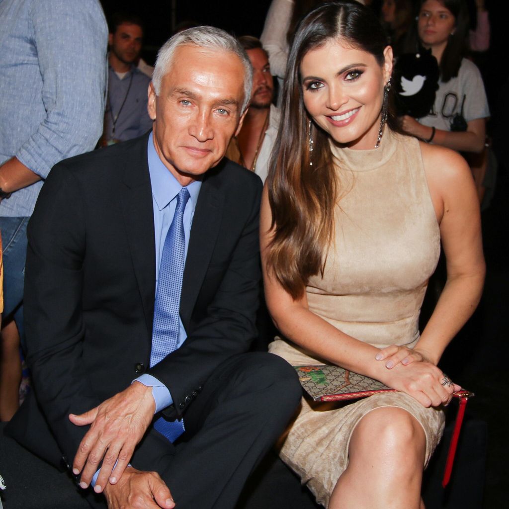 Chiquinquirá Delgado y Jorge Ramos