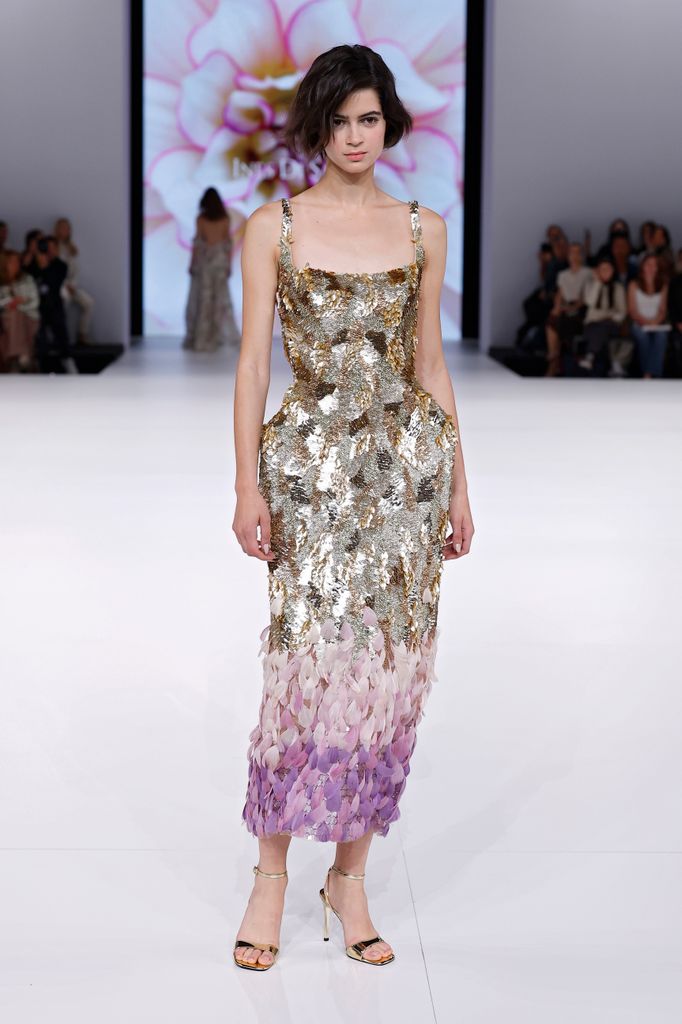 Ines di Santo en Barcelona Bridal Fashion Week