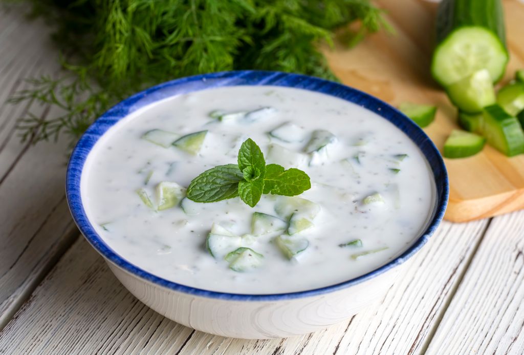 Esta sopa es refrescante, cremosa y muy nutritiva.