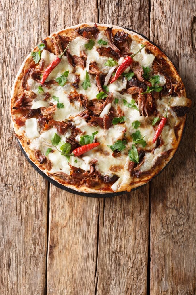 Pizza con carne