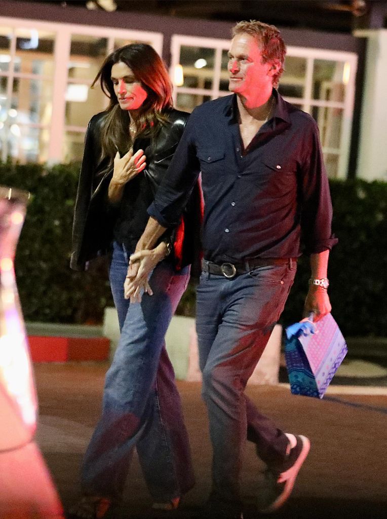 Cindy Crawford y Rande Gerber en Malibú