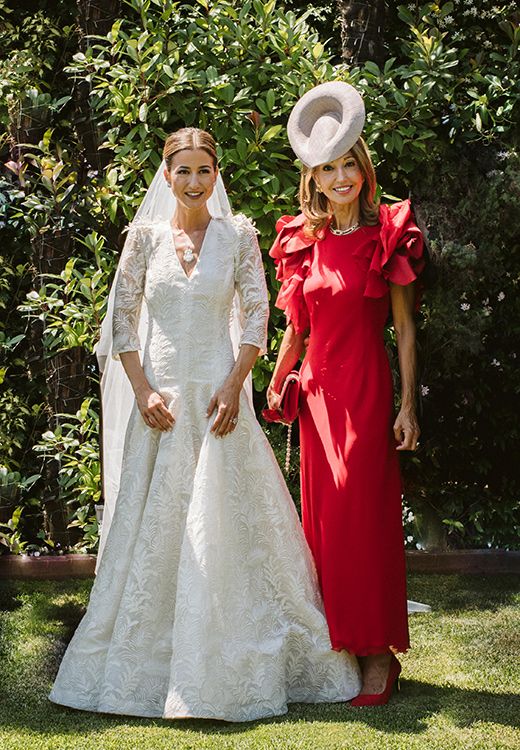 Novia y madre de la novia