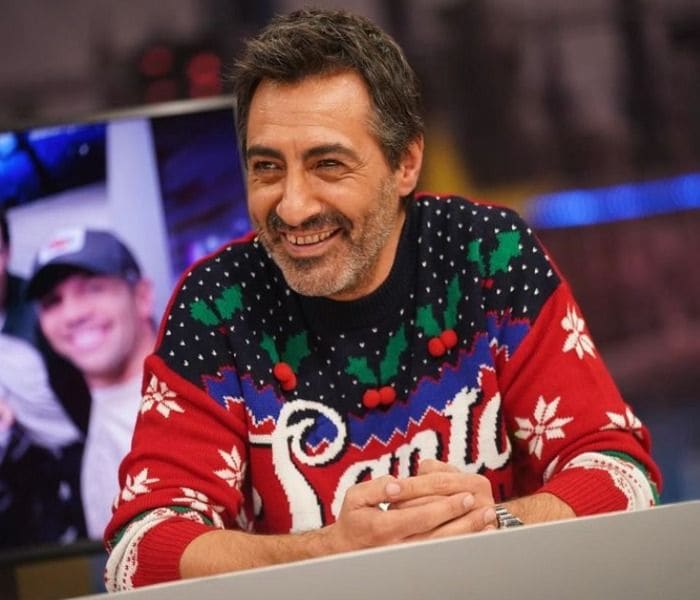 Juan del Val y su jersey navideño 