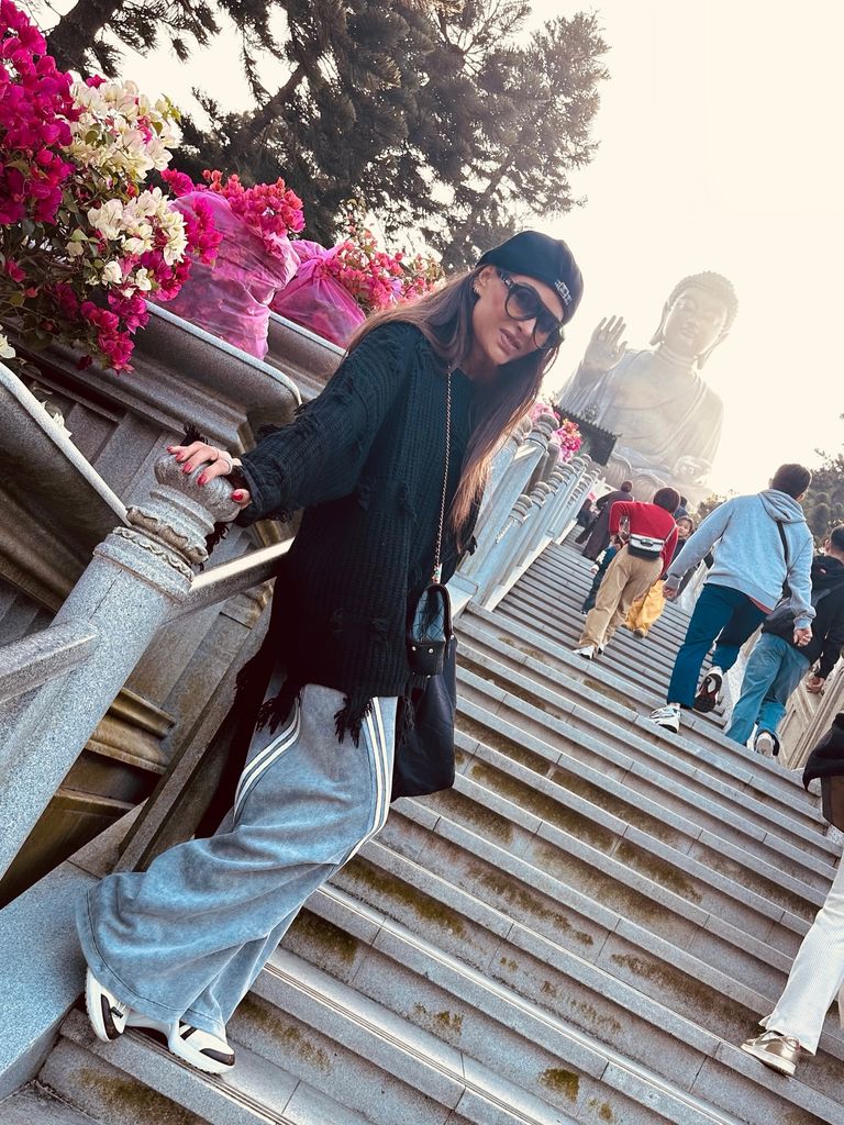 Galilea Montijo posó para la lente de su novio