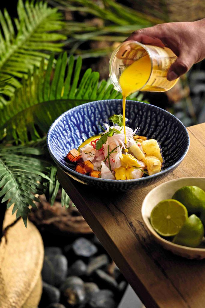 Ceviche de corvina, Piscomar
