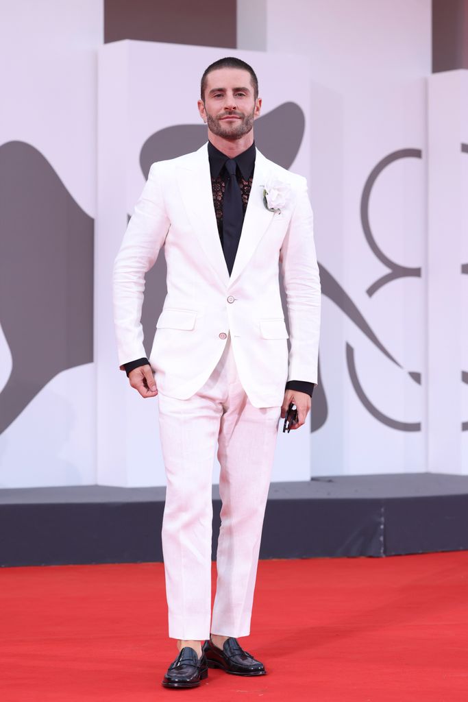  Pelayo Díaz asiste al estreno de 'La habitación de al lado' de Pedro Almodóvar durante la 81ª edición del Festival de Venecia el 2 de septiembre de 2024