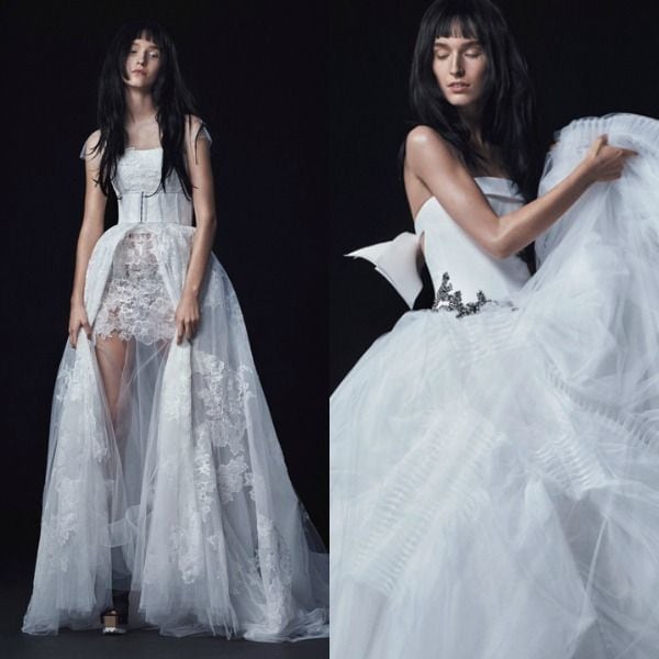 Vera Wang, colección de novia para el otoño 2016.
