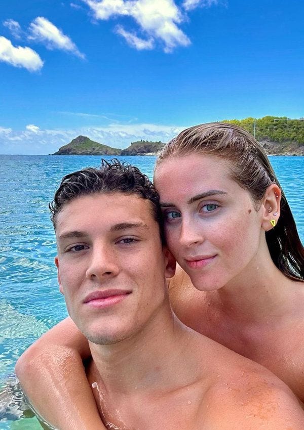 Valentina Ferragni y su novio Matteo Napoletano