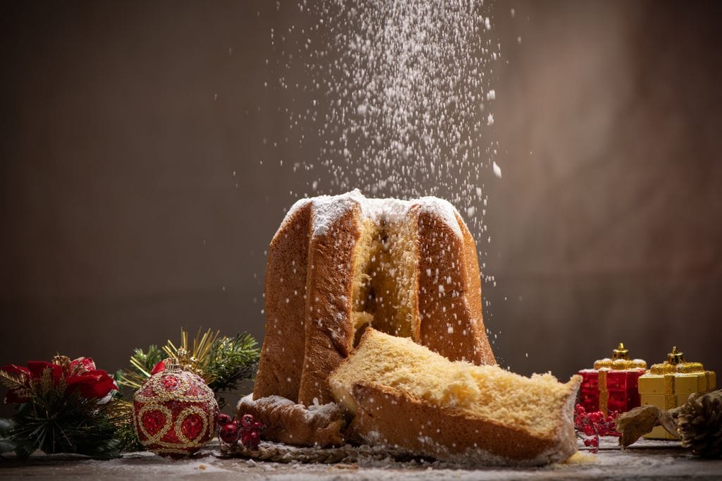 Pandoro, tradicional postre italiano de Navidad