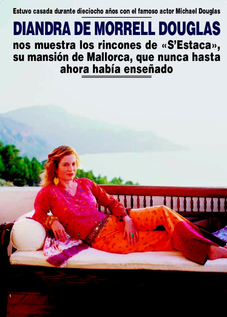 Diandra Douglas casa mallorca HOLA