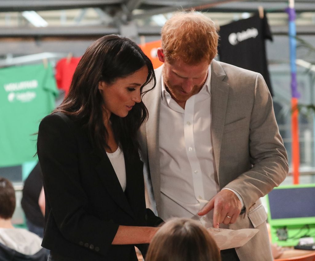 El príncipe Harry y Meghan Markle en Dublín en 2018