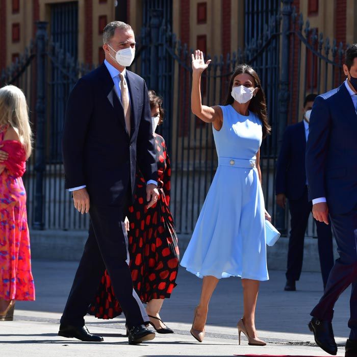 Los reyes Felipe y Letizia