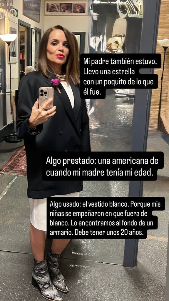 Carme Chaparro comparte nuevos detalles de su boda