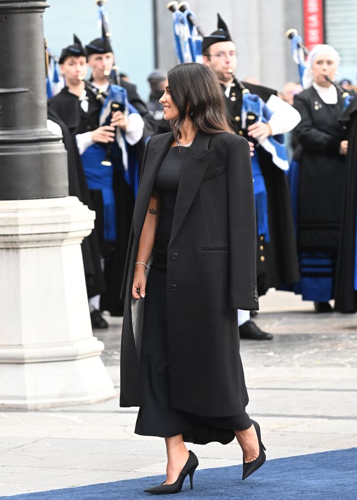  Antonela Roccuzzo llega al Teatro Campoamor para los Premios Princesa de Asturias 2026