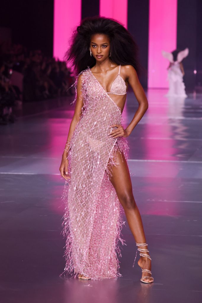 Blesnya Minher desfile Victoria's Secret