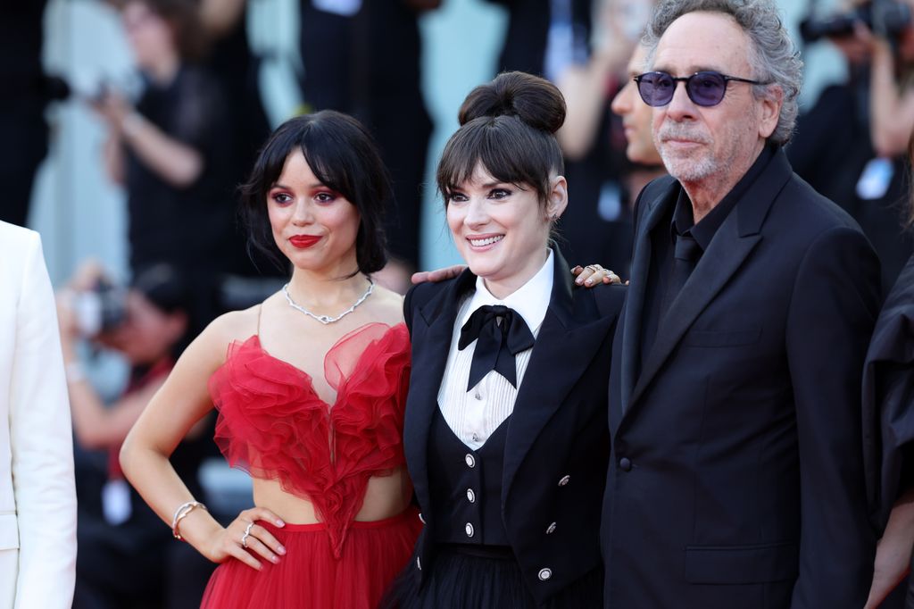 Winona vuelve a trabajar junto a Tim Burton y Jenna Ortega