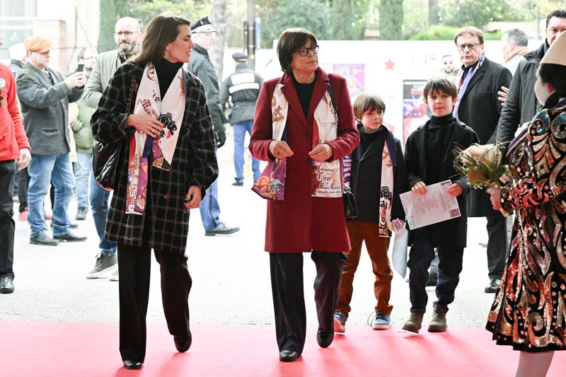 Estefanía de Mónaco y Carlota Casiraghi