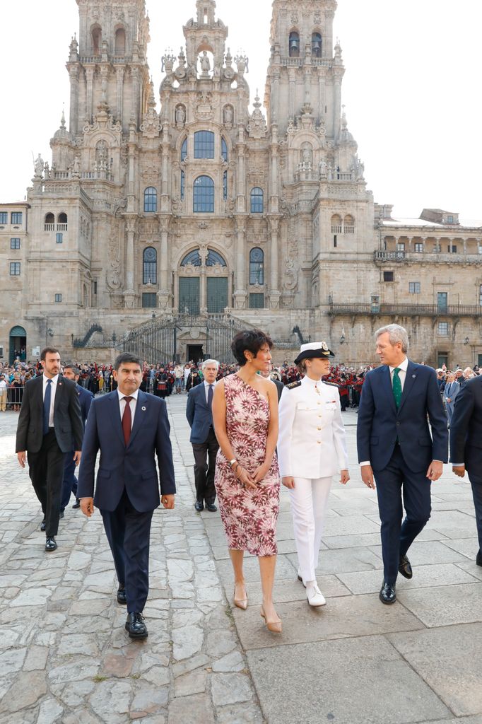 La princesa Leonor recibe la Medalla de Oro de Galicia el 14 de julio de 2025