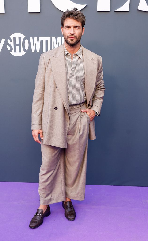 Actor Maxi Iglesias at photocall for premiere film Matices in Madrid on Wednesday, 28 May 2025.