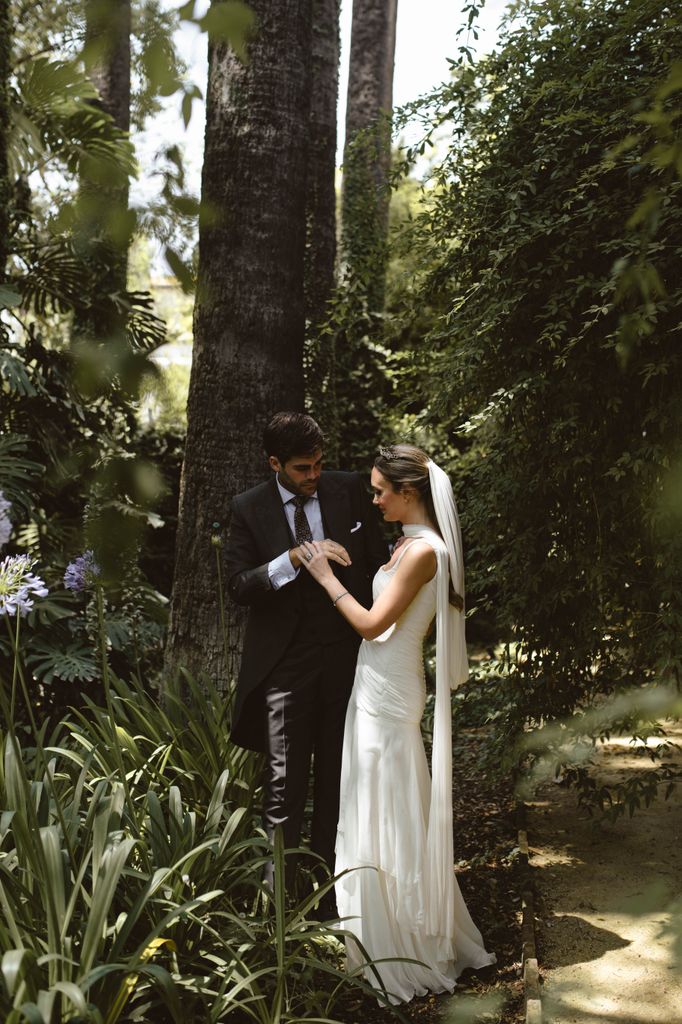 Boda en Sevilla novia viral vestido desmontable