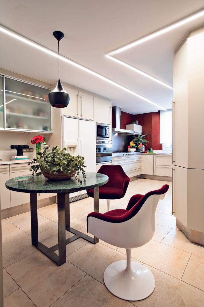 Así es la cocina de Marta Sánchez en su casa de Madrid
