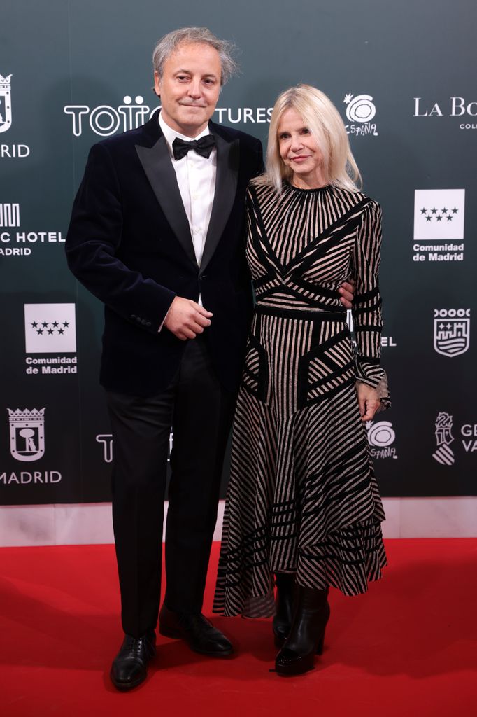 Eugenia Martínez de Irujo y Narcis Rebollo en los 'Spain Travel awards' en Madrid, 2025.