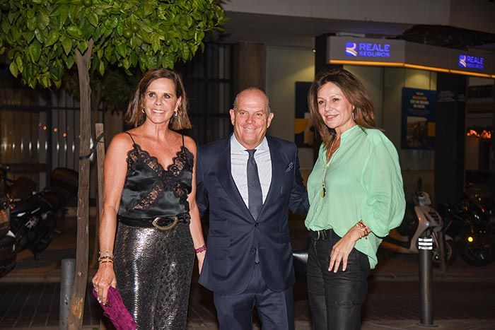 Nuria González en la cena de despedida de 'El Juli'