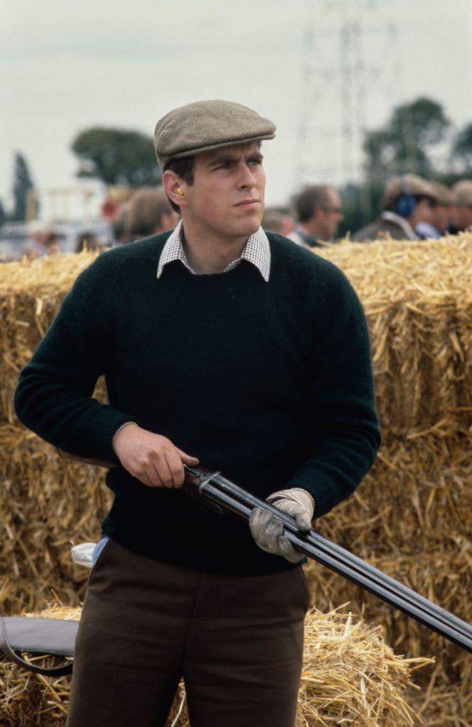 Andrés ha sido aficionado al tiro durante años.