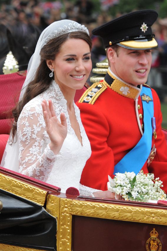 Peinado nupcial duquesa de Cambridge