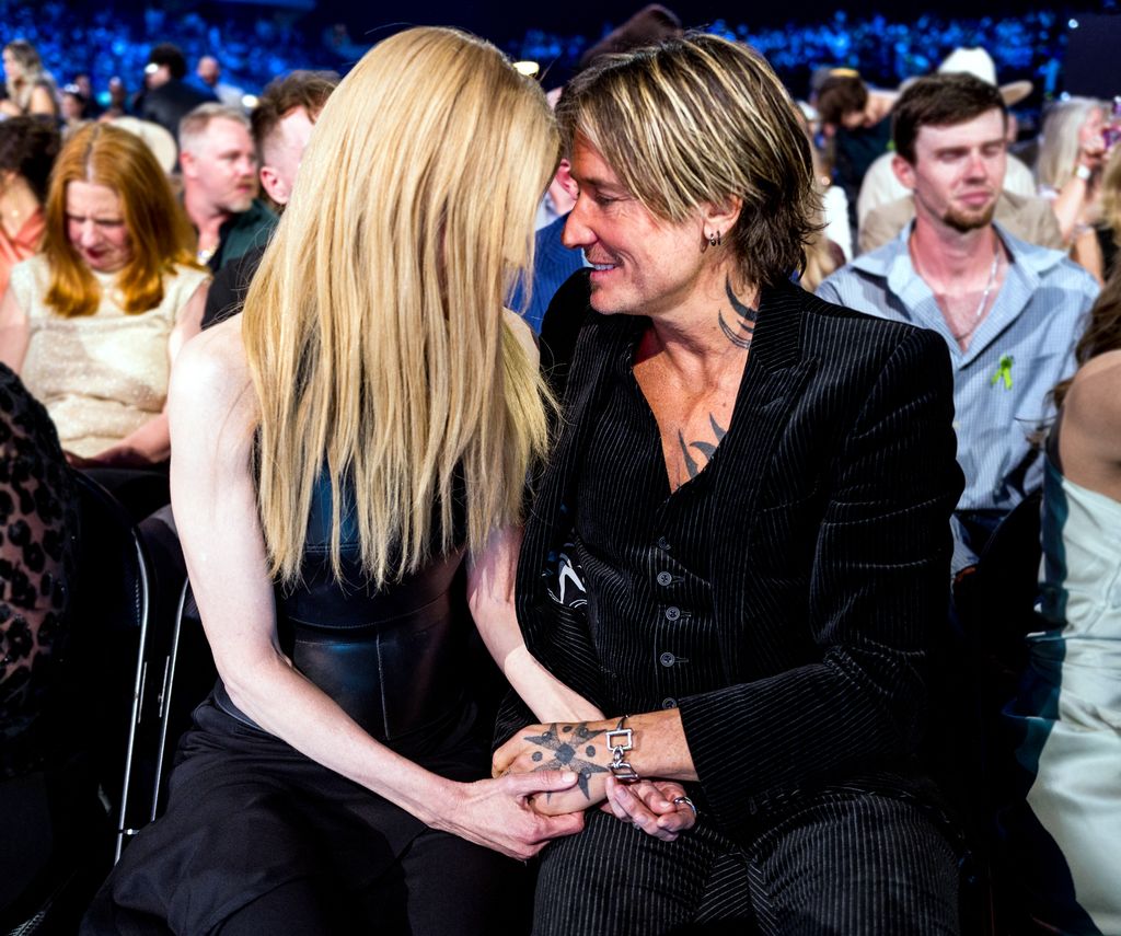 Nicole Kidman y Keith Urban en los Country Music Awards en Frisco, Texas, en mayo de 2025