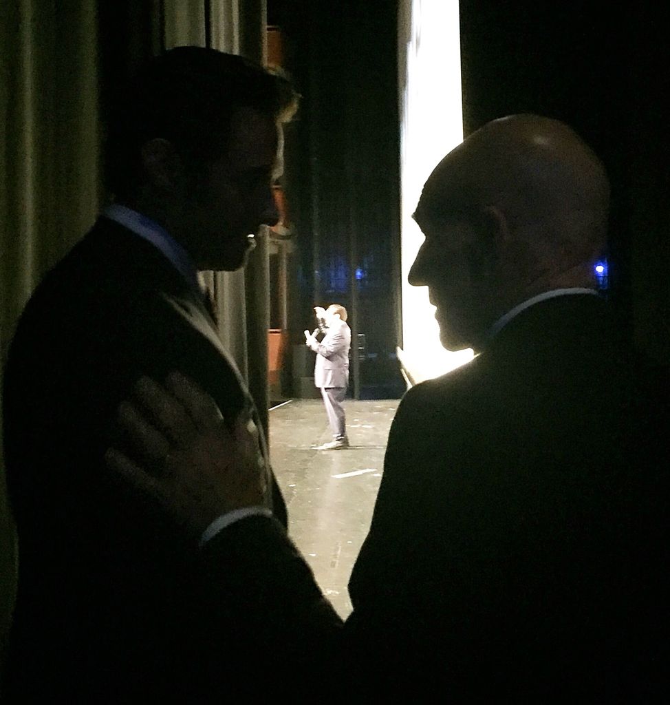 Hugh Jackman y Patrick Stewart