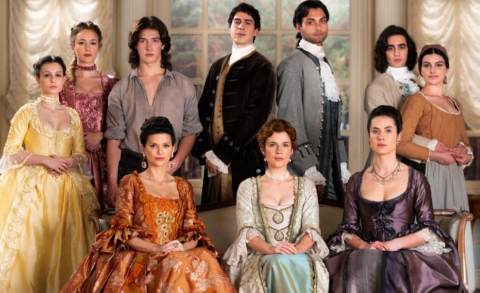 Los personajes de la serie 'Valle Salvaje'