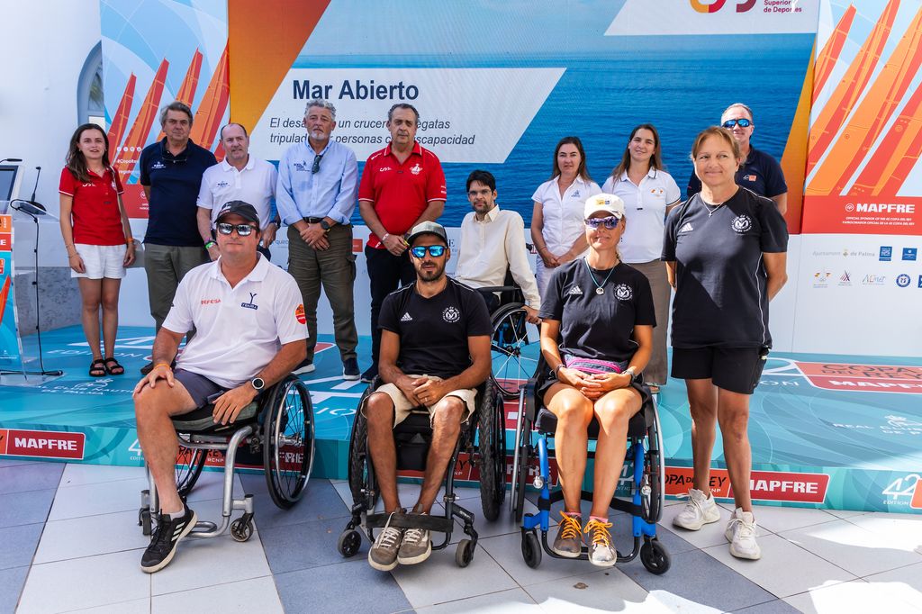 La Real Federación Española de Vela presenta en la 42º Copa del Rey MAPFRE un proyecto novedoso para acercar la vela sin barreras