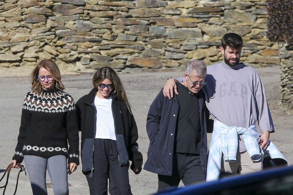 Clara Chía se llevó de maravilla con los papás de Gerard Piqué