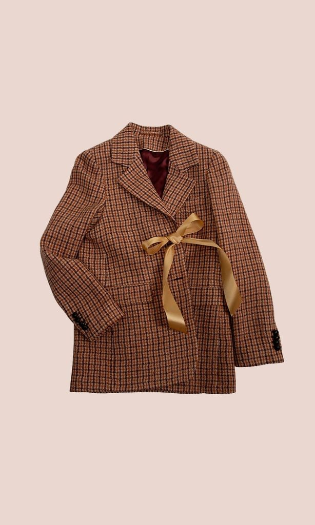 Americana de cuadros (199,90 euros)