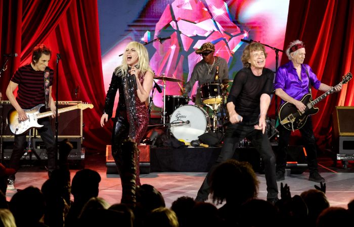 Lady Gaga y los Rolling Stones