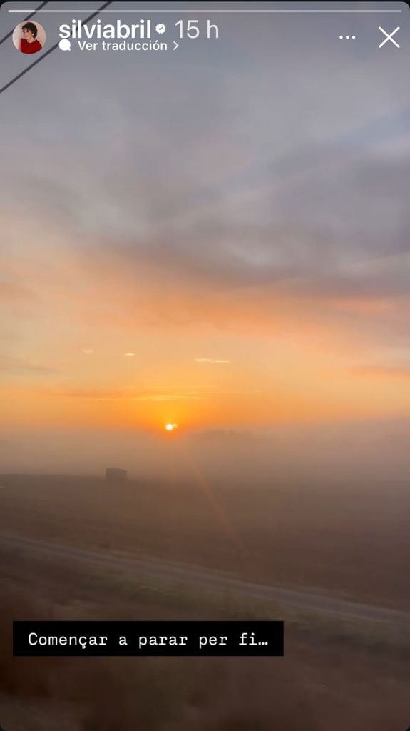 El misterioso mensaje en redes de Silvia Abril